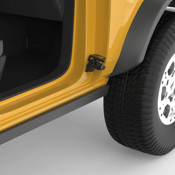 2x Foot Rests For 2/4 Door - BROADDICT